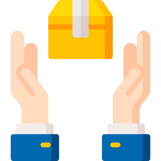 Delivery process icon